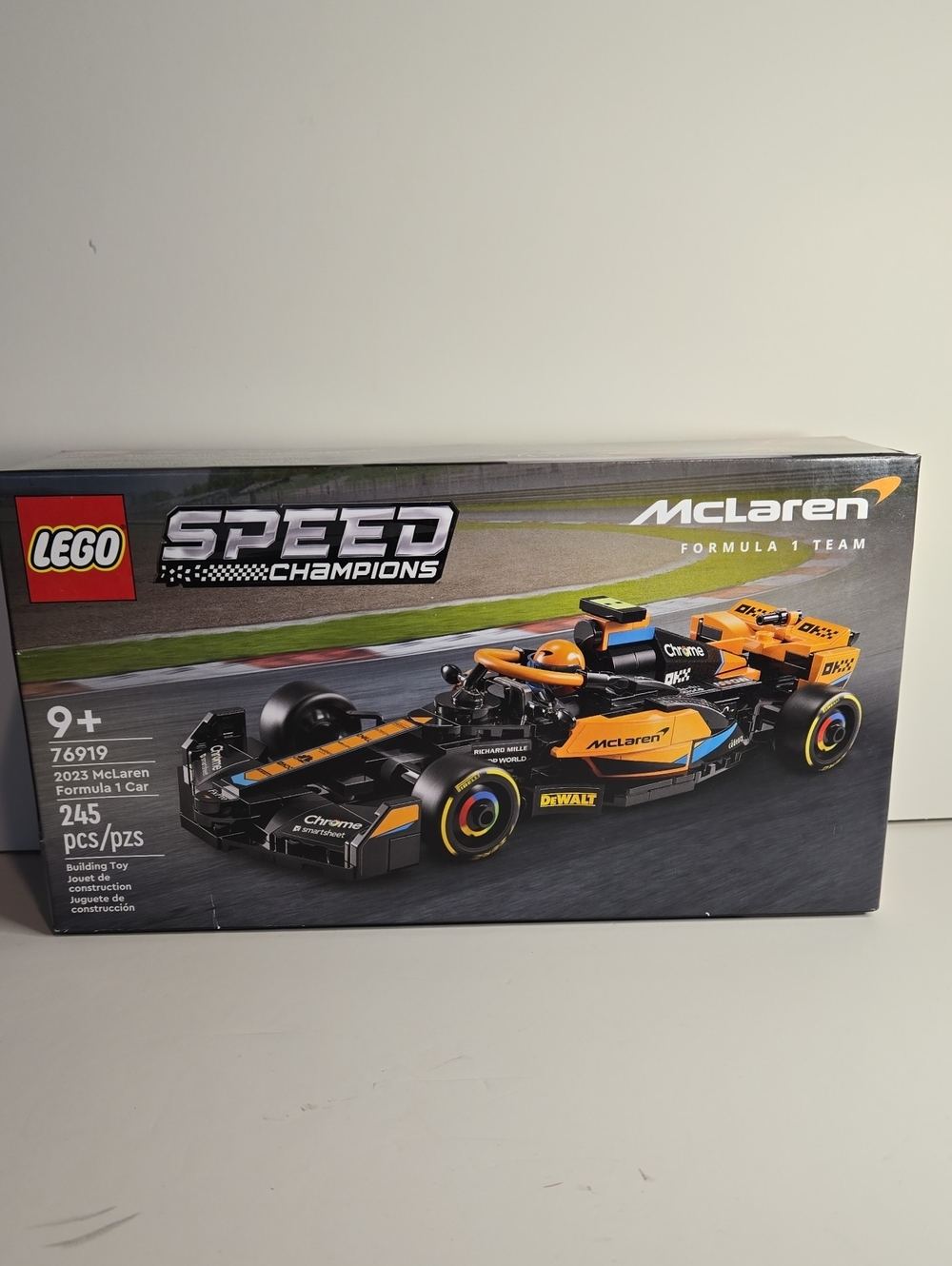 LEGO Speed Champions 2023 McLaren Formula 1 Race Car 76919 Building Toy Set New